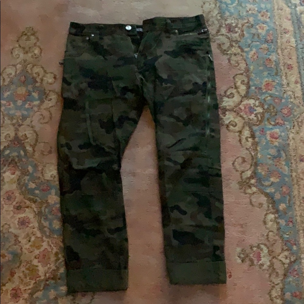 Camo jeans.